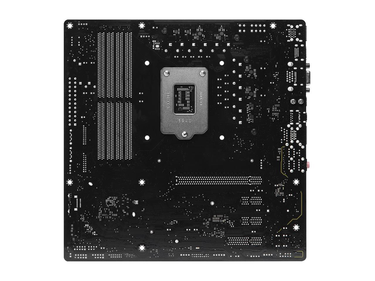 ASRock Z490M Pro4 LGA 1200 Intel Z490 SATA 6Gb/s Micro ATX Intel Motherboard