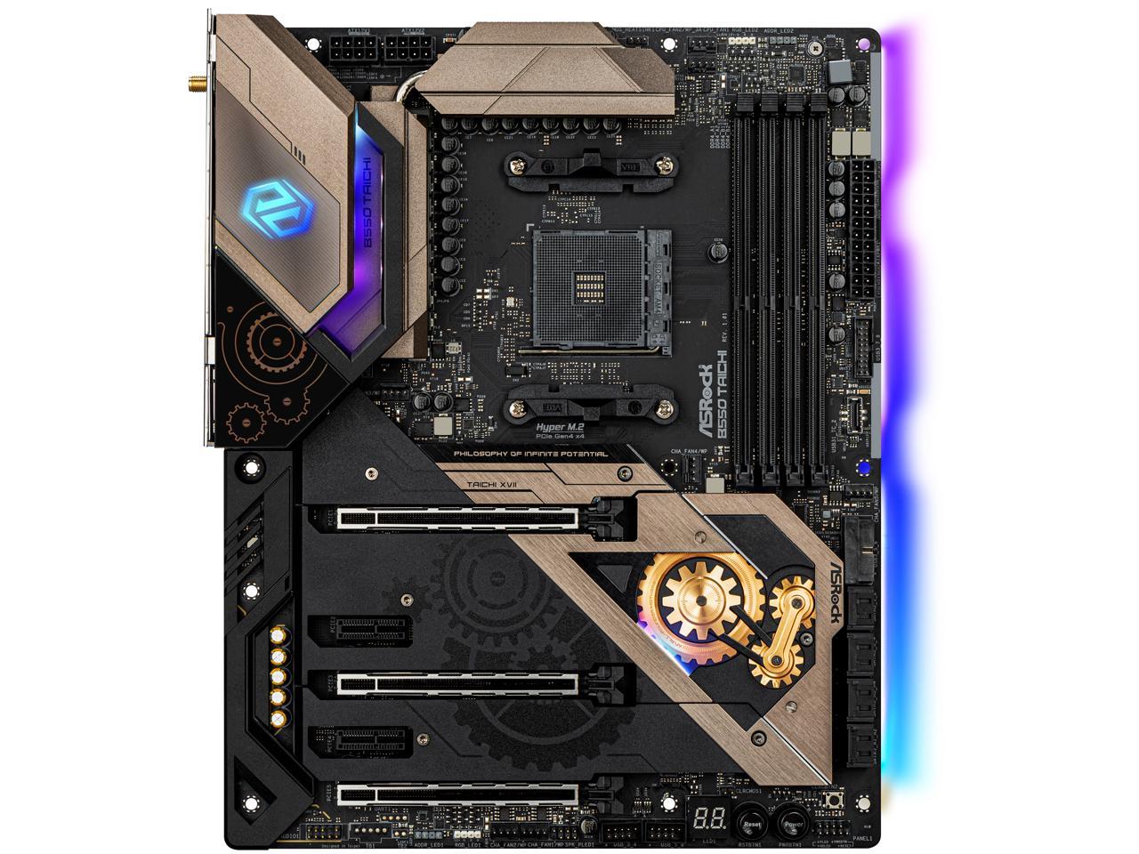 ASRock B550 TAICHI AM4 AMD B550 SATA 6Gb/s ATX AMD Motherboard