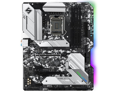 ASRock H470 STEEL LEGEND LGA 1200 Intel H470 SATA 6Gb/s ATX Intel Motherboard