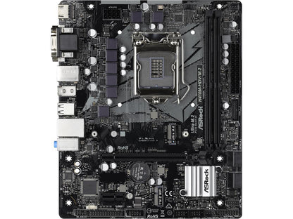 ASRock H410M-HDV/M.2 LGA 1200 Intel H410 SATA 6Gb/s Micro ATX Intel Motherboard