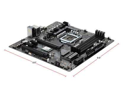 ASRock B360M IB-R LGA 1151 (300 Series) Intel B360 SATA 6Gb/s Micro ATX Intel Motherboard