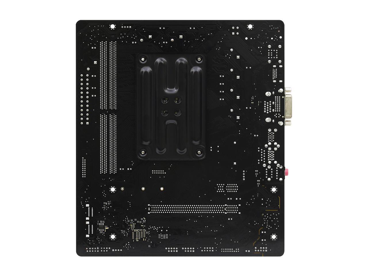 ASRock A520M-HDV AM4 AMD A520 SATA 6Gb/s Micro ATX AMD Motherboard