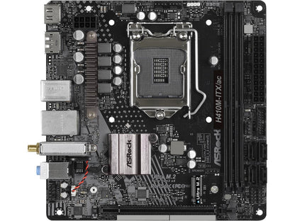 ASRock H410M-ITX/AC LGA 1200 Intel H410 SATA 6Gb/s Mini ITX Intel Motherboard