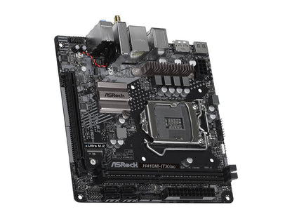 ASRock H410M-ITX/AC LGA 1200 Intel H410 SATA 6Gb/s Mini ITX Intel Motherboard