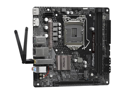 ASRock H410M-ITX/AC LGA 1200 Intel H410 SATA 6Gb/s Mini ITX Intel Motherboard