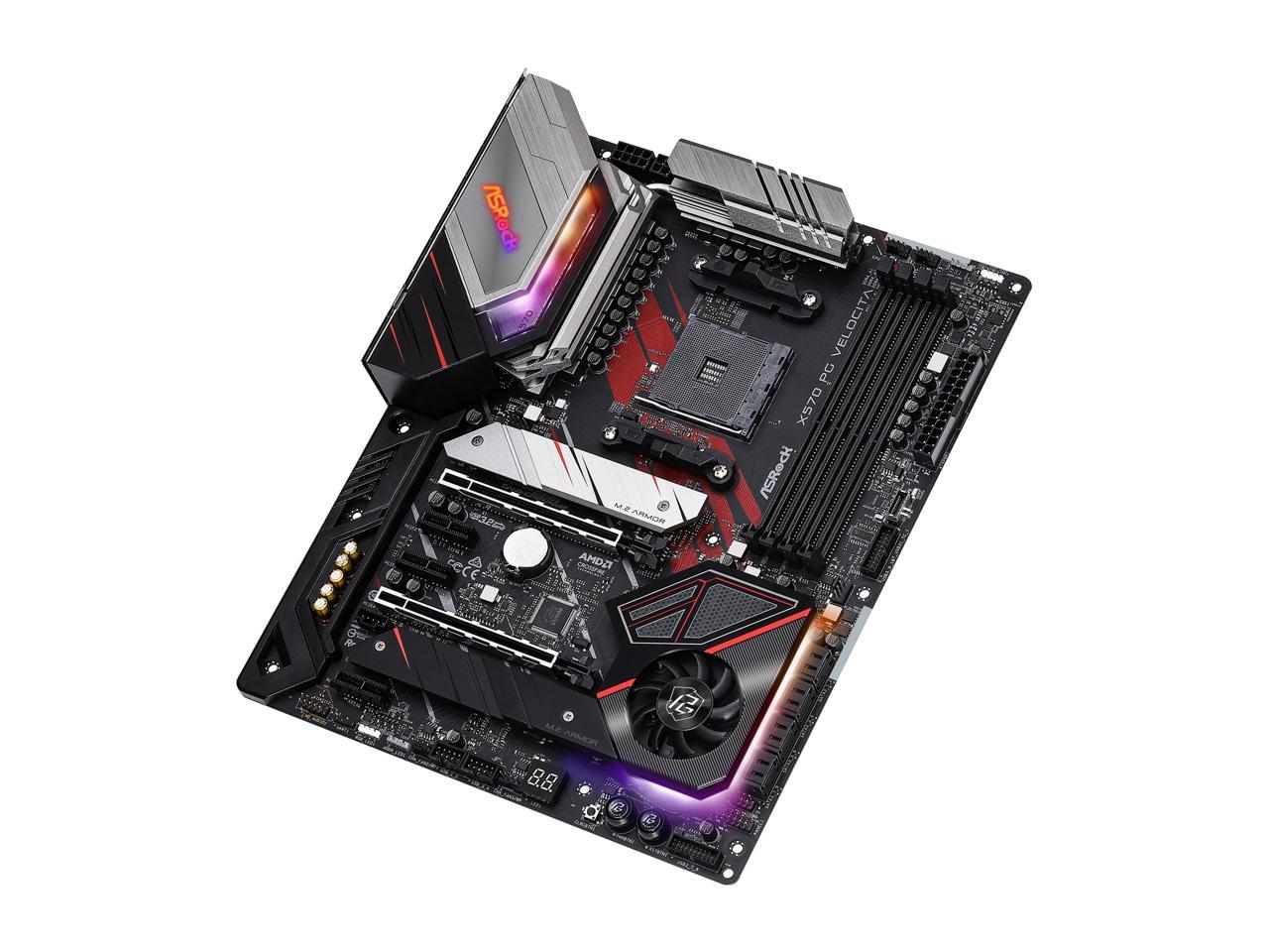 ASRock X570 PG VELOCITA AM4 AMD X570 SATA 6Gb/s ATX AMD Motherboard