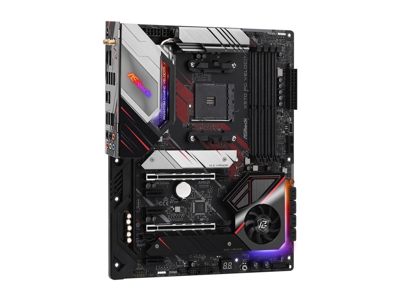 ASRock X570 PG VELOCITA AM4 AMD X570 SATA 6Gb/s ATX AMD Motherboard