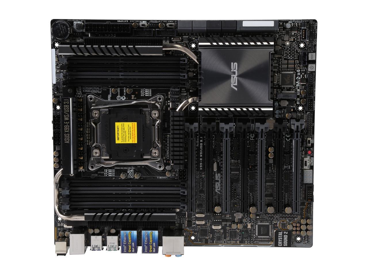 ASUS X99-E WS/USB 3.1 LGA 2011-v3 Intel X99 SATA 6Gb/s USB 3.1 CEB Intel Motherboard