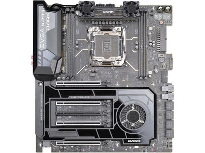 EVGA X299 DARK, 151-SX-E299-KR, LGA 2066, Intel X299, SATA 6Gb/s, USB 3.1, USB 3.0, EATX, Intel Motherboard