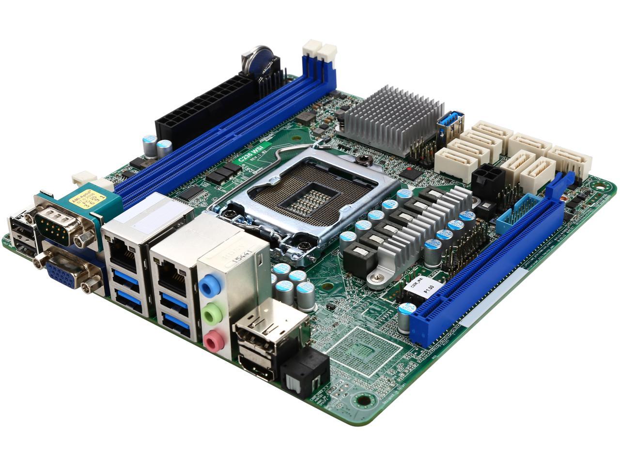 ASRock C236 WSI Mini ITX Server Motherboard LGA 1151 Intel C236