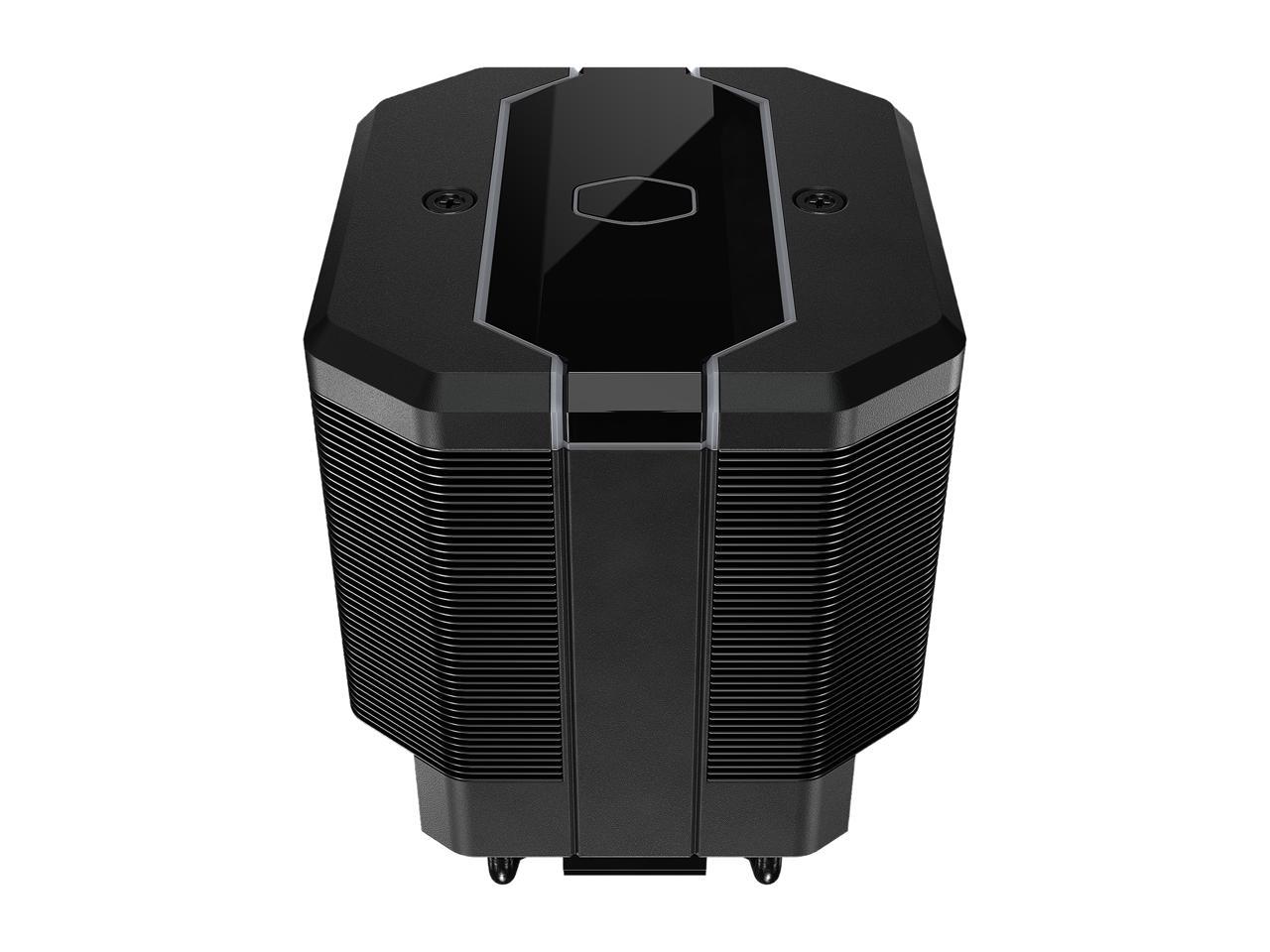 Cooler Master MasterAir MA620M Dual Tower ARGB High Performance CPU Air Cooler, 6 CDC 2.0 Heatpipes, SF120R Fan, Hexagon Strip Addressable RGB Lighting for AMD Ryzen/Intel LGA1200/1151