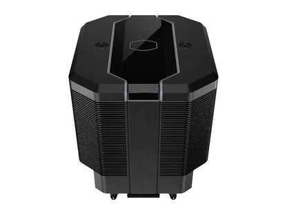 Cooler Master MasterAir MA620M Dual Tower ARGB High Performance CPU Air Cooler, 6 CDC 2.0 Heatpipes, SF120R Fan, Hexagon Strip Addressable RGB Lighting for AMD Ryzen/Intel LGA1200/1151