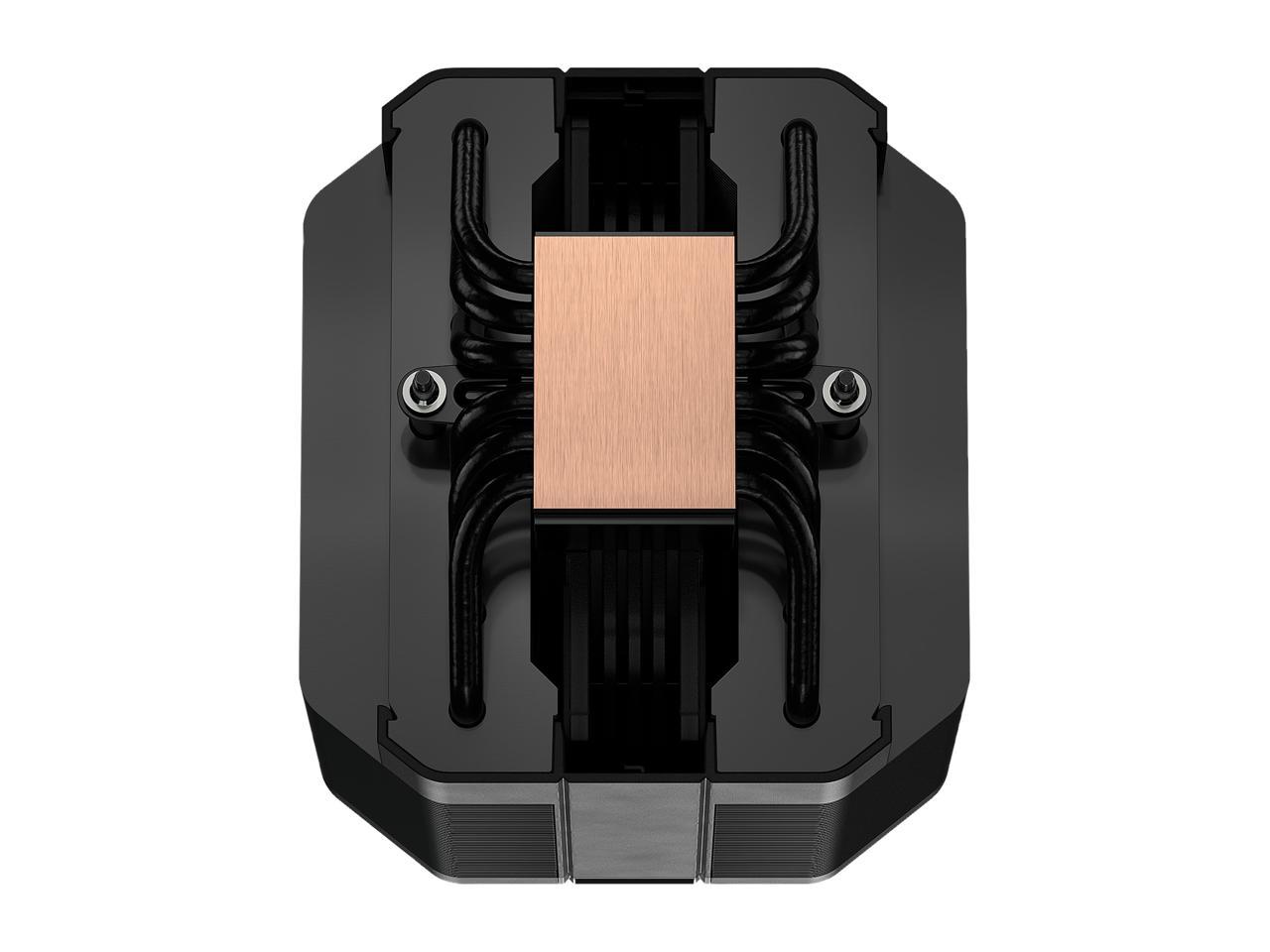 Cooler Master MasterAir MA620M Dual Tower ARGB High Performance CPU Air Cooler, 6 CDC 2.0 Heatpipes, SF120R Fan, Hexagon Strip Addressable RGB Lighting for AMD Ryzen/Intel LGA1200/1151