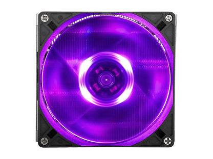 Cooler Master MasterAir G200P RGB low-profile CPU Air Cooler, 39.4 mm Ultra-Low-Profile Heatsink, Two C-Shaped Heatpipe, 92mm PWM Fan, RGB Lighting for AMD Ryzen/Intel LGA1200/1151
