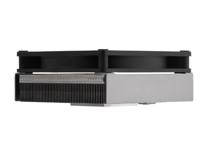 Cooler Master MasterAir G200P RGB low-profile CPU Air Cooler, 39.4 mm Ultra-Low-Profile Heatsink, Two C-Shaped Heatpipe, 92mm PWM Fan, RGB Lighting for AMD Ryzen/Intel LGA1200/1151