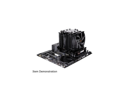 be quiet! Dark Rock Pro TR4 for AMD, high-end CPU Cooler, 250W TDP, two Silent Wings 3 PWM fans 135/120, Ryzen Threadripper ONLY
