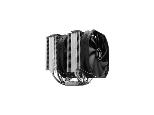 DEEPCOOL ASSASSIN III, Premium Dual-Tower CPU Cooler with 2xPWM 140mm Fans, 7 Direct Contact Heatpipes, Support LGA 2066 / AM4