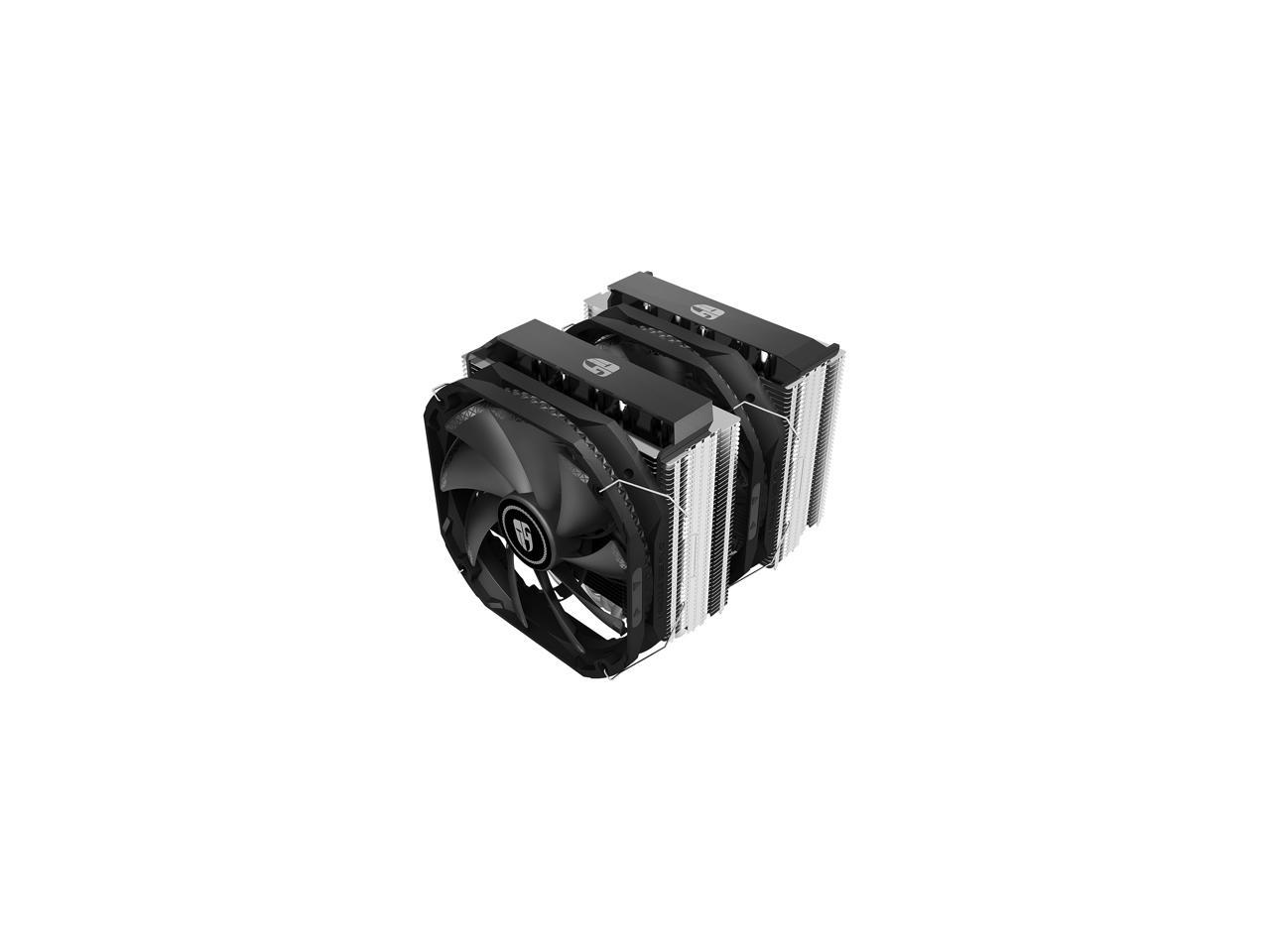 DEEPCOOL ASSASSIN III, Premium Dual-Tower CPU Cooler with 2xPWM 140mm Fans, 7 Direct Contact Heatpipes, Support LGA 2066 / AM4