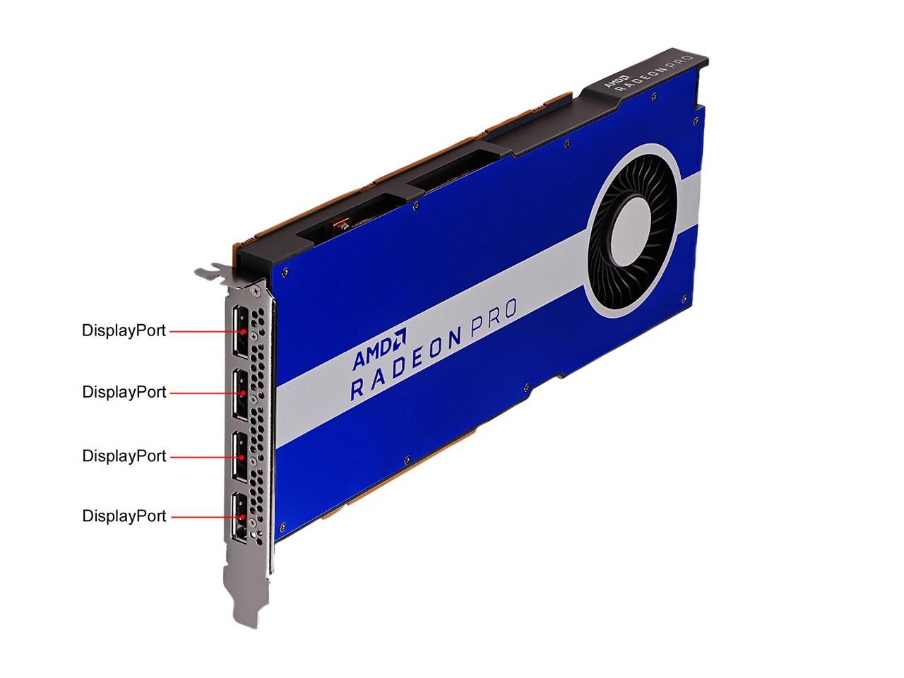AMD Radeon Pro W5500 100-506095 8GB 128-bit GDDR6 PCI Express 4.0 x16 Workstation Video Card