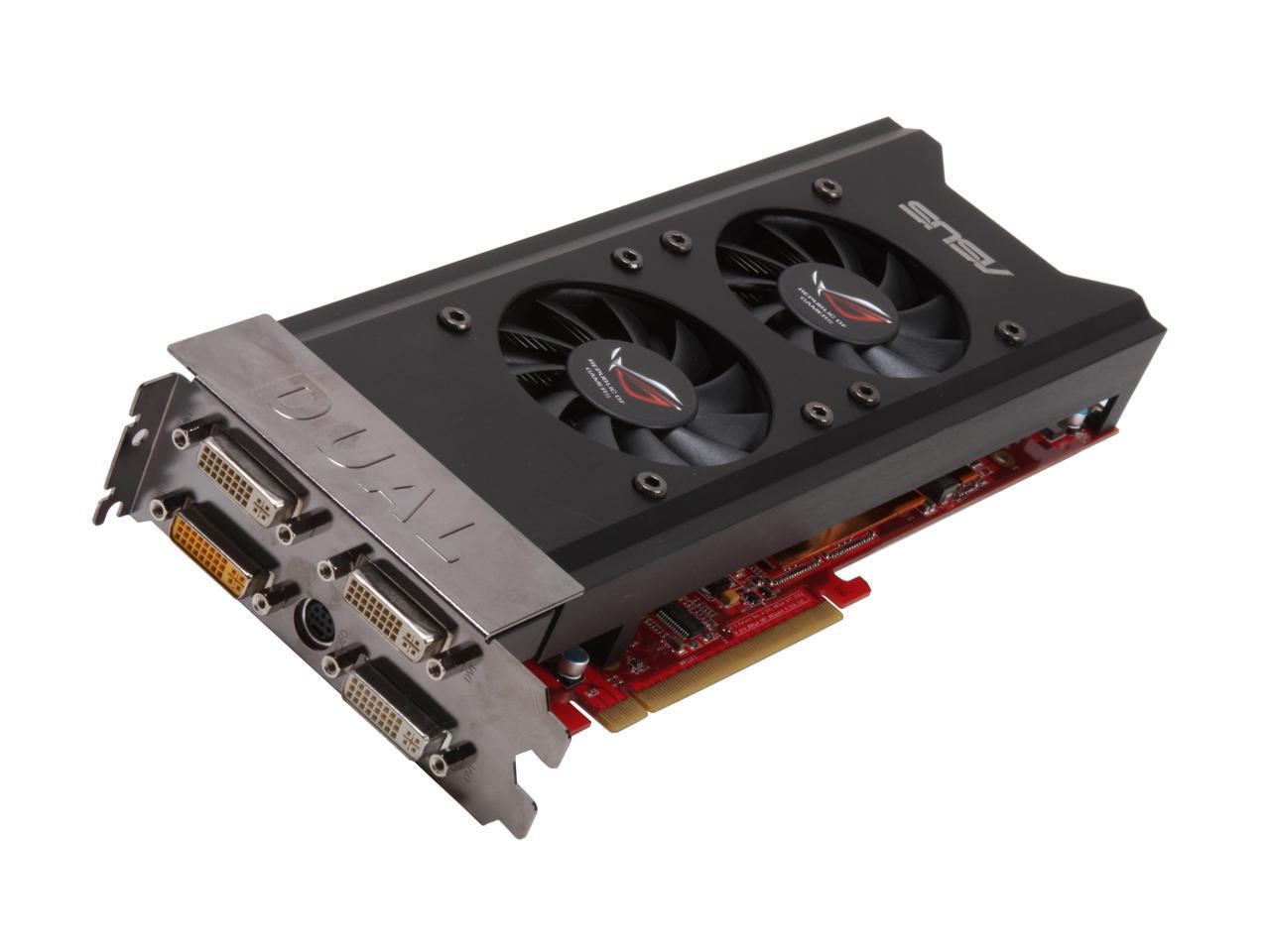 ASUS Radeon HD 3870 X2 DirectX 10.1 EAH3870X2/G/3DHTI/1G 1GB 512-Bit GDDR3 PCI Express 2.0 x16 HDCP Ready CrossFireX Support Video Card