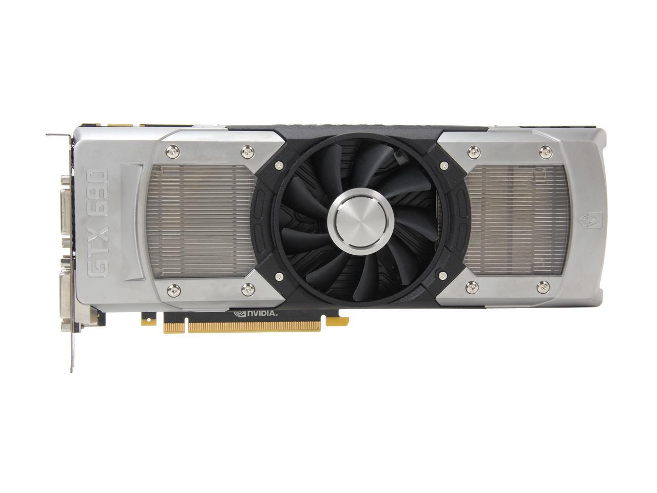 ASUS GeForce GTX 690 DirectX 11 GTX690-4GD5 4GB 512-Bit GDDR5 PCI Express 3.0 x16 HDCP Ready SLI Support Video Card