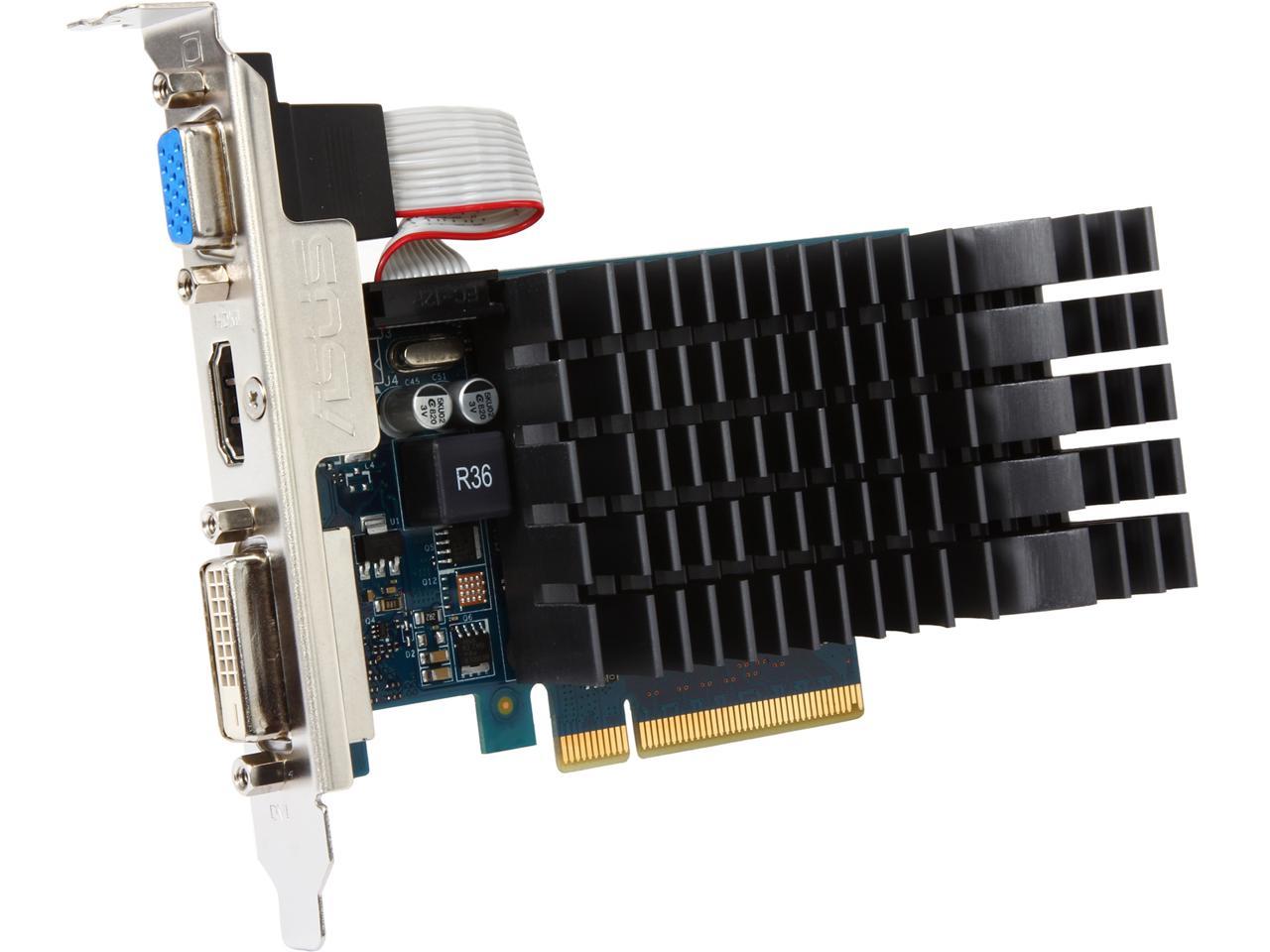 ASUS GeForce GT 630 DirectX 11 GT630-SL-2GD3-L 2GB 64-Bit GDDR3 PCI Express 2.0 Low Profile Ready Video Card
