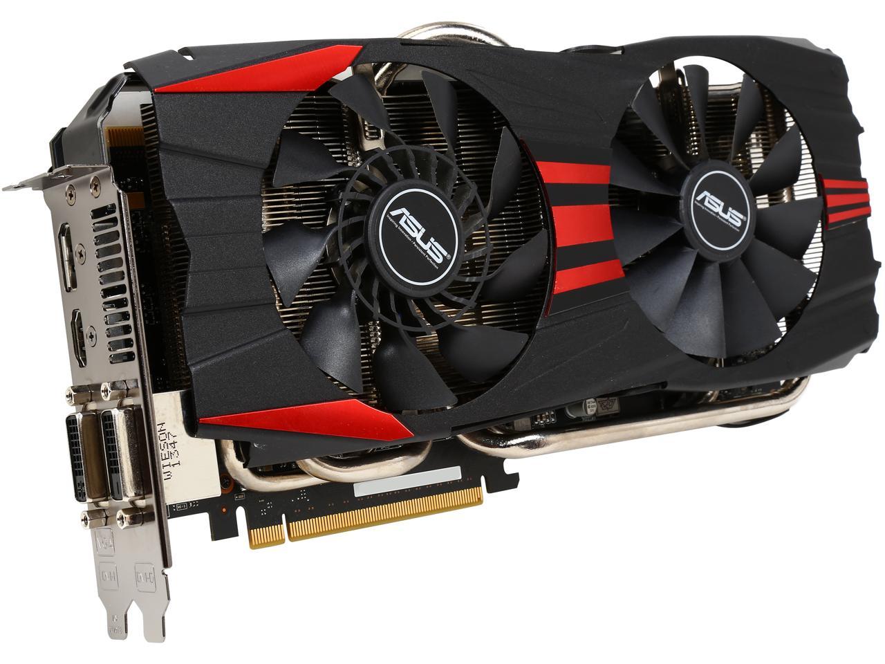 ASUS GeForce GTX 780 DirectX 11.1 GTX780-DC2OC-3GD5 3GB 384-Bit GDDR5 PCI Express 3.0 HDCP Ready SLI Support Video Card
