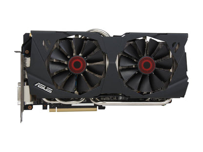 ASUS GeForce GTX 980 STRIX-GTX980-DC2OC-4GD5 4GB 256-Bit GDDR5 PCI Express 3.0 HDCP Ready SLI Support Video Card