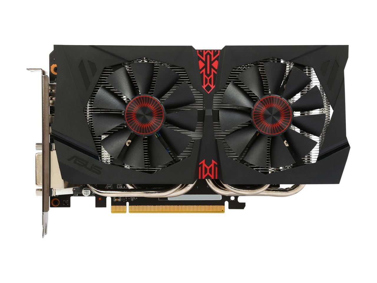 ASUS GeForce GTX 960 STRIX-GTX960-DC2OC-2GD5 2GB 128-Bit GDDR5 PCI Express 3.0 HDCP Ready Video Card