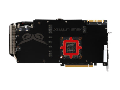 ASUS GeForce GTX 980 Ti STRIX-GTX980TI-DC3OC-6GD5-GAMING 6GB 384-Bit GDDR5 PCI Express 3.0 HDCP Ready SLI Support Video Card