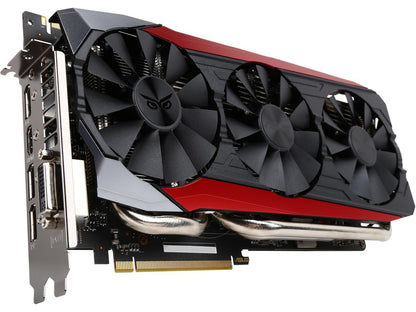 ASUS GeForce GTX 980 Ti STRIX-GTX980TI-DC3OC-6GD5-GAMING 6GB 384-Bit GDDR5 PCI Express 3.0 HDCP Ready SLI Support Video Card