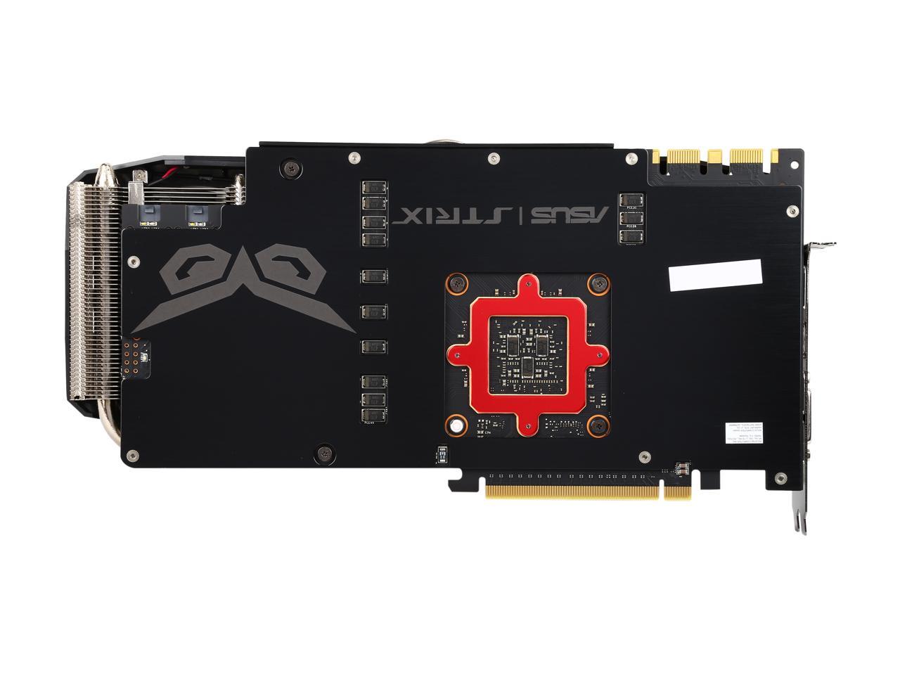 ASUS GeForce GTX 980 Ti STRIX-GTX980TI-DC3-6GD5-GAMING 6GB 384-Bit GDDR5 PCI Express 3.0 HDCP Ready SLI Support Video Card