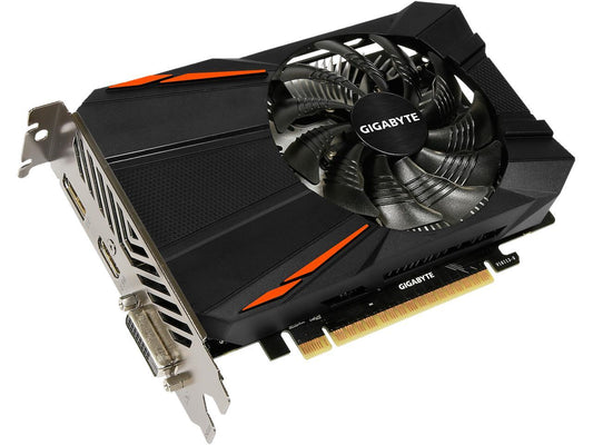 GIGABYTE GeForce GTX 1050 Ti DirectX 12 GV-N105TD5-4GD 4GB 128-Bit GDDR5 PCI Express 3.0 x16 Video Cards