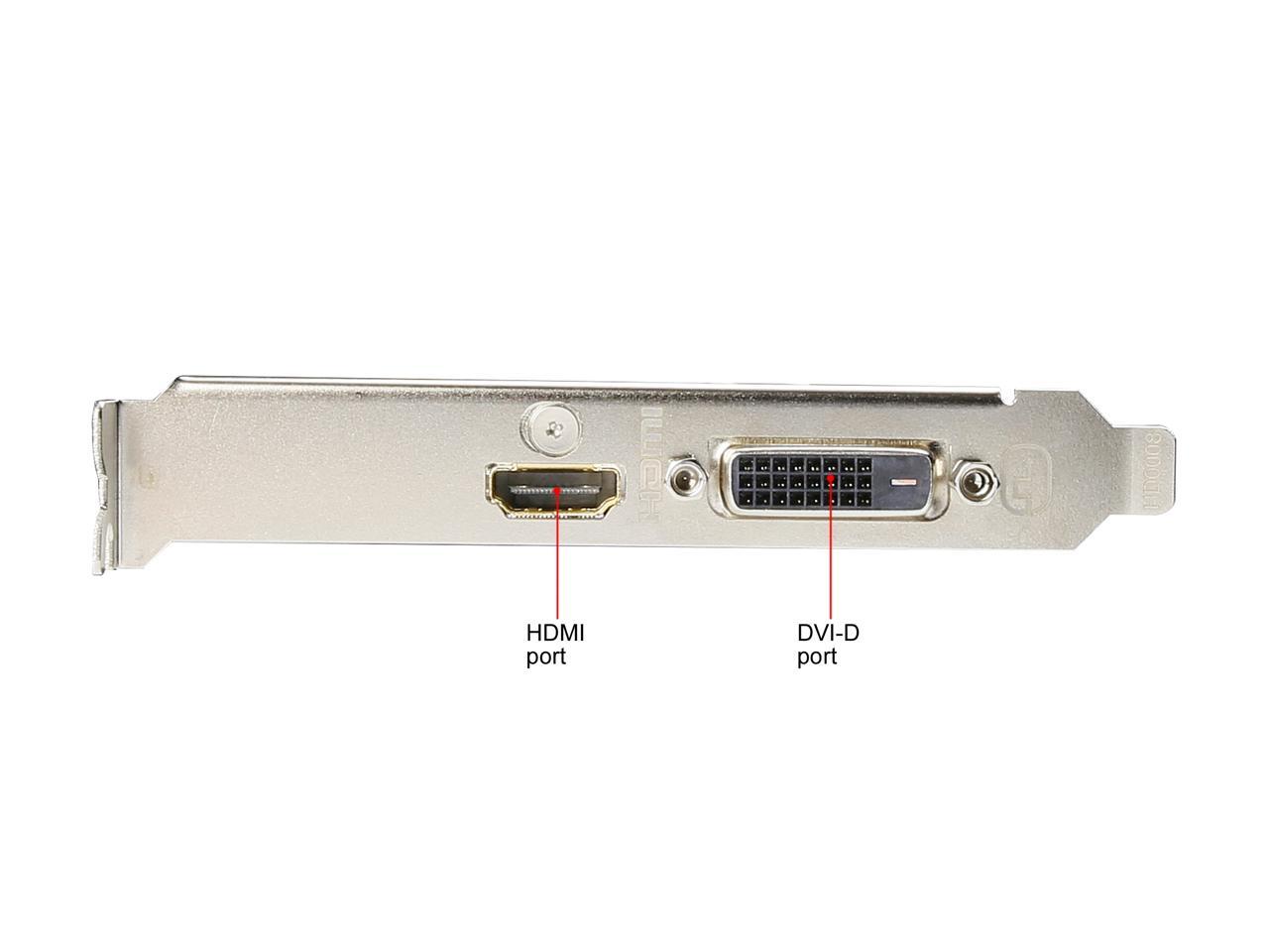 GIGABYTE GeForce GT 1030 Low Profile 2GB, GV-N1030D5-2GL