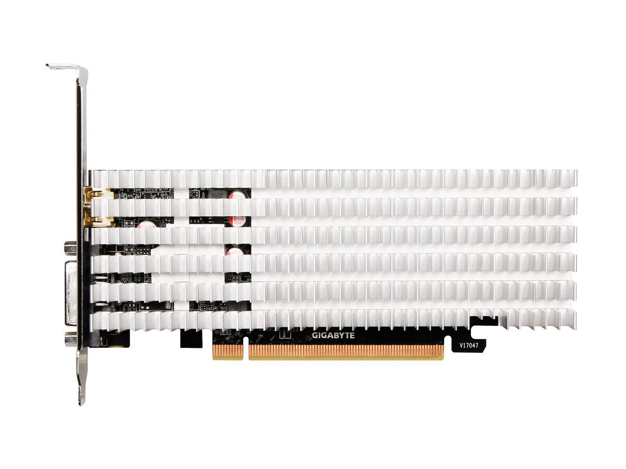 GIGABYTE GeForce GT 1030 Slience Low Profile 2GB, GV-N1030SL-2GL