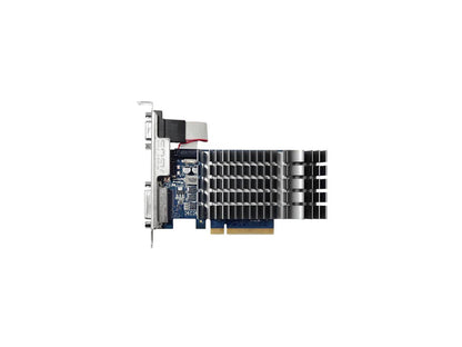 ASUS GeForce GT 710 DirectX 12 710-2-SL-CSM 2GB 64-Bit DDR3 PCI Express 2.0 x8 HDCP Ready Video Card
