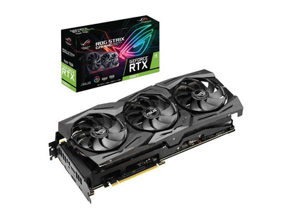 ASUS ROG Strix GeForce RTX 2080 Ti DirectX 12 ROG-STRIX-RTX2080TI-11G-GAMING 11GB 352-Bit GDDR6 PCI Express 3.0 HDCP Ready SLI Support Video Card