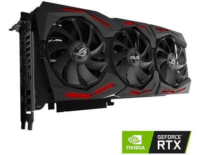 ASUS ROG Strix GeForce RTX 2080 Ti DirectX 12 ROG-STRIX-RTX2080TI-11G-GAMING 11GB 352-Bit GDDR6 PCI Express 3.0 HDCP Ready SLI Support Video Card