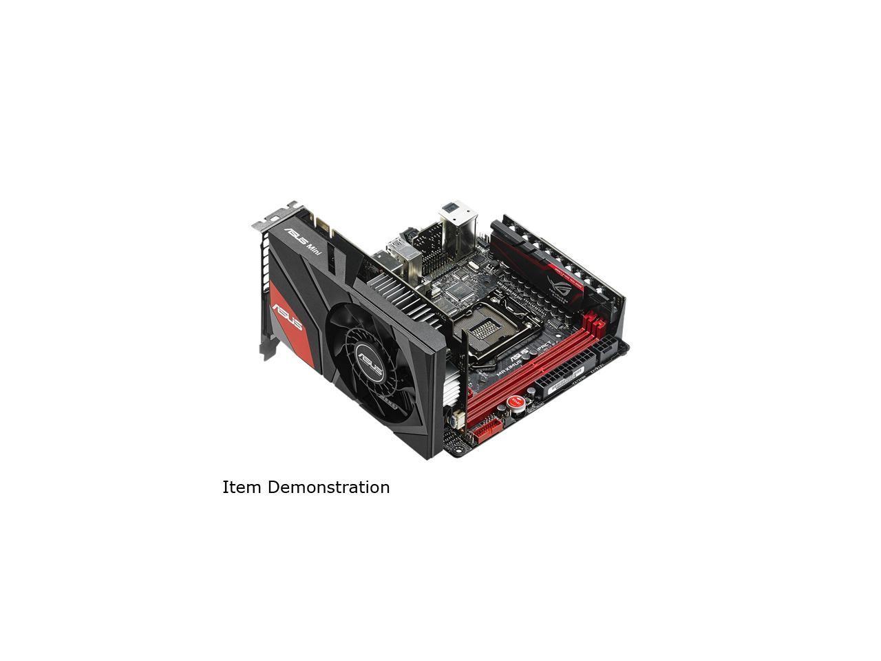 ASUS GeForce GTX 950 MINI-GTX950-2G 2GB 128-Bit GDDR5 PCI Express 3.0 HDCP Ready Video Cards