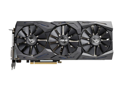 ASUS ROG GeForce GTX 1070 STRIX-GTX1070-O8G-GAMING 8GB 256-Bit GDDR5 PCI Express 3.0 HDCP Ready Video Card with RGB Lighting