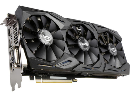 ASUS ROG GeForce GTX 1070 STRIX-GTX1070-O8G-GAMING 8GB 256-Bit GDDR5 PCI Express 3.0 HDCP Ready Video Card with RGB Lighting