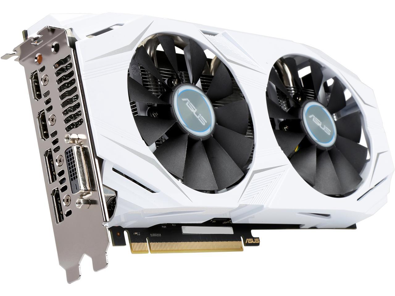 ASUS Dual GeForce GTX 1060 DirectX 12 DUAL-GTX1060-O3G 3GB 192-Bit GDDR5 PCI Express 3.0 HDCP Ready Video Card