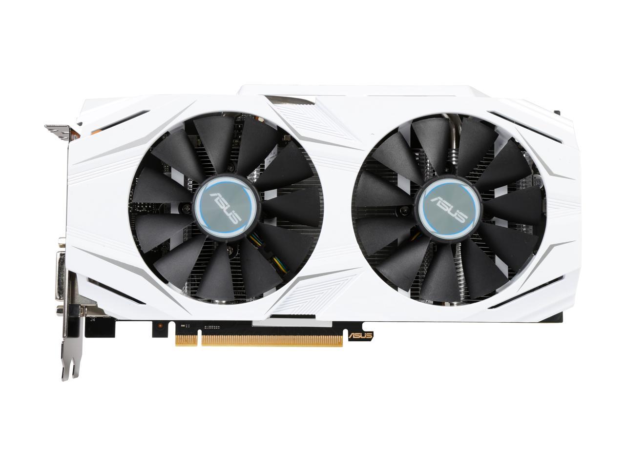 ASUS Dual GeForce GTX 1060 DirectX 12 DUAL-GTX1060-O3G 3GB 192-Bit GDDR5 PCI Express 3.0 HDCP Ready Video Card
