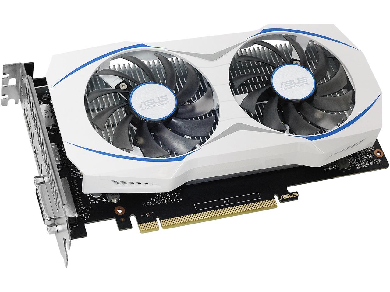 ASUS GeForce GTX 1050 Ti DirectX 12 DUAL-GTX1050TI-O4G 4GB 128-Bit GDDR5 PCI Express 3.0 HDCP Ready Video Card