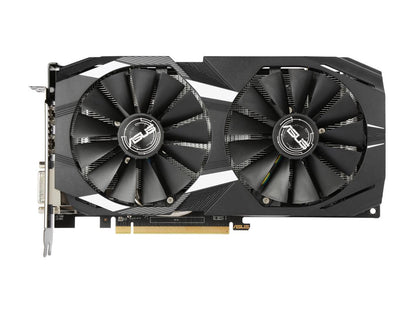 ASUS Radeon RX 580 DirectX 12 DUAL-RX580-O8G 8GB 256-Bit GDDR5 HDCP Ready CrossFireX Support Video Card