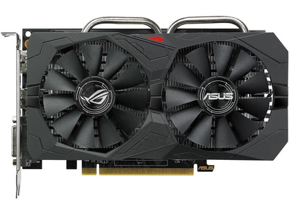 ASUS ROG Strix Radeon RX 560 O4GB Gaming OC Edition GDDR5 DP HDMI DVI AMD Graphics Card (ROG-STRIX-RX560-O4G-GAMING)