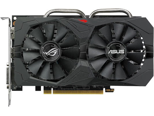 ASUS ROG Strix Radeon RX 560 O4GB Gaming OC Edition GDDR5 DP HDMI DVI AMD Graphics Card (ROG-STRIX-RX560-O4G-GAMING)