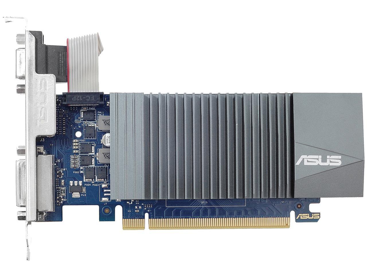 ASUS GeForce GT 710 2GB GDDR5 HDMI VGA DVI Graphics Card (GT710-SL-2GD5-CSM)