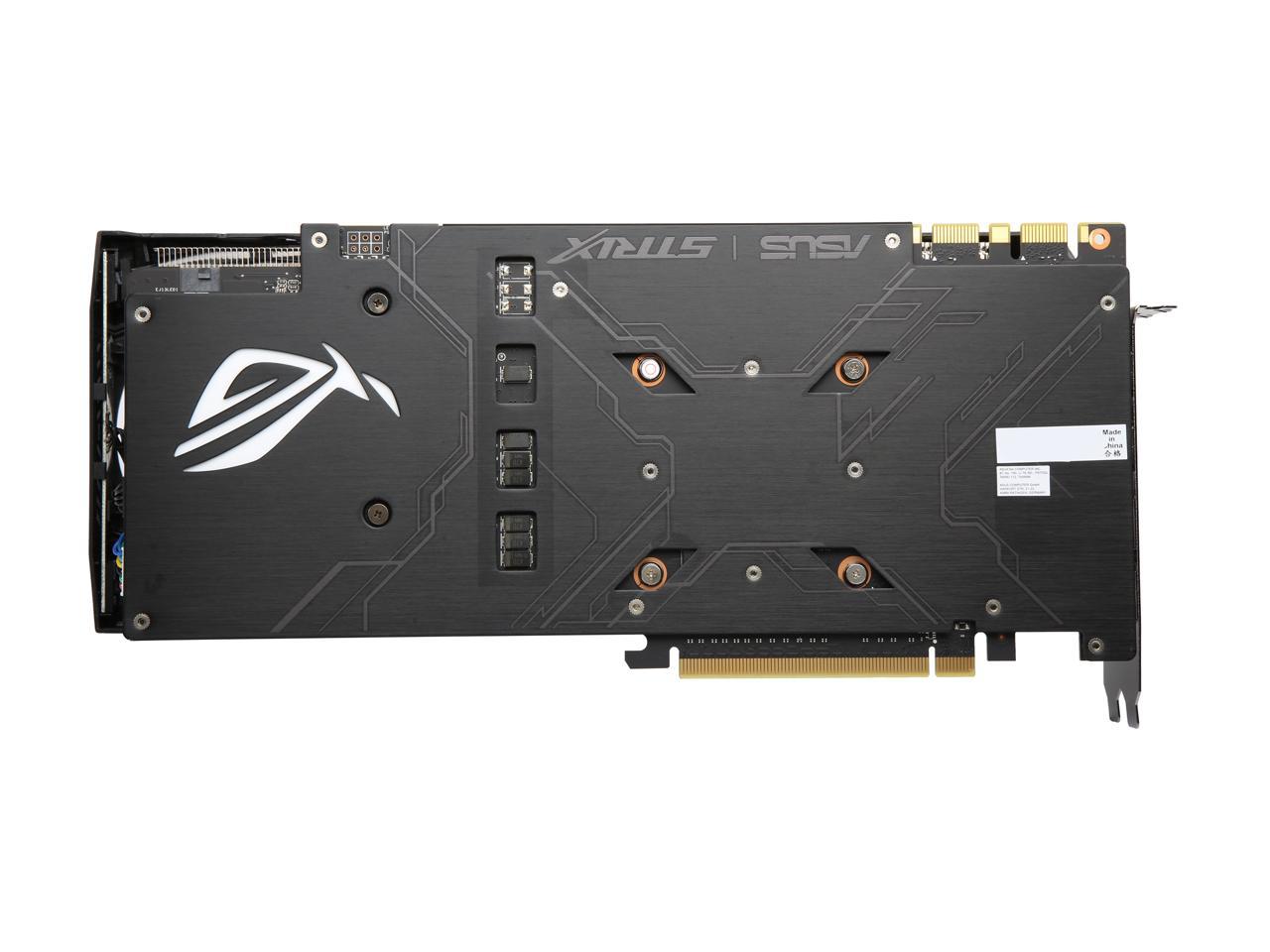 ASUS ROG GeForce GTX 1070 Ti STRIX-GTX1070TI-8G-GAMING 8GB 256-Bit GDDR5 PCI Express 3.0 HDCP Ready Video Card
