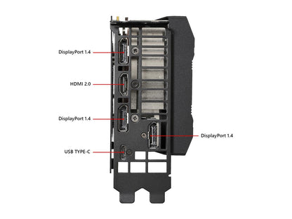 ASUS Dual GeForce RTX 2080 Ti DirectX 12 DUAL-RTX2080TI-O11G 11GB 352-Bit GDDR6 PCI Express 3.0 HDCP Ready SLI Support Video Card